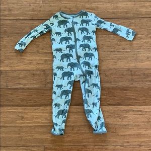 Kickee Pants Zip PJ Onesie